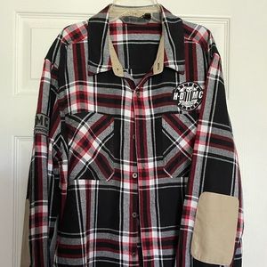 Harley Davidson Men’s Flannel Shirt